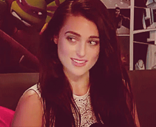 Katie Mcgrath Side Profile Smile GIF