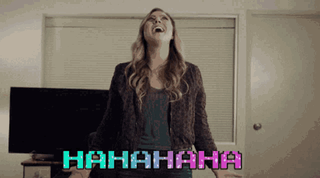 Katie Wilson Hahahaha Gif GIF