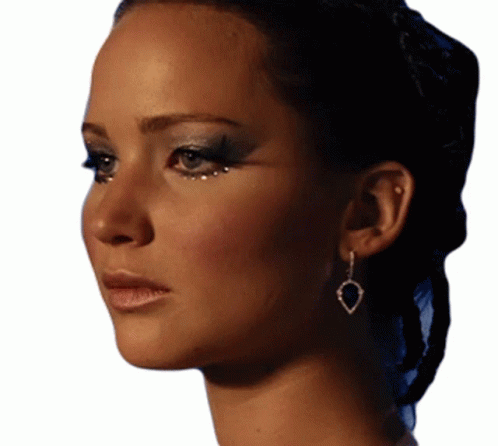 Katniss Everdeen Blank Face GIF