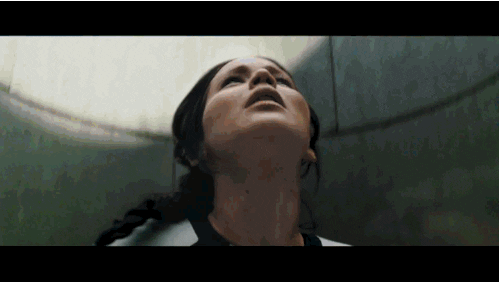 Katniss Everdeen Dive Transitions GIF