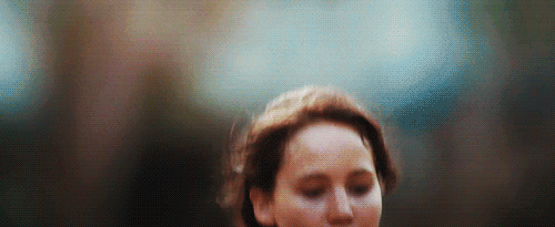 Katniss Everdeen Hop Run GIF