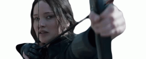 Katniss Everdeen Shooting GIF