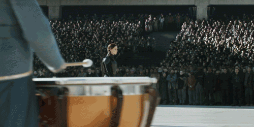 Katniss Everdeen Walking GIF