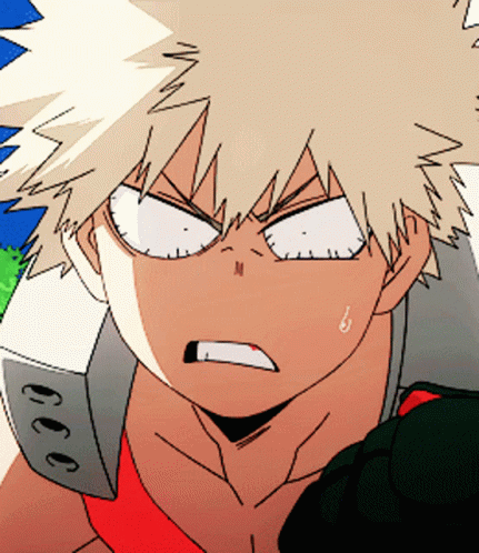 Katsuki Bakugo Battle Ready GIF