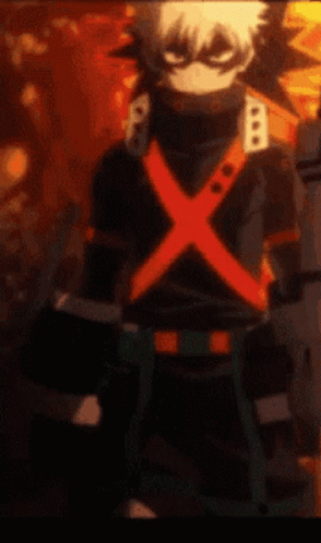 Katsuki Bakugo Fiery Introduction GIF