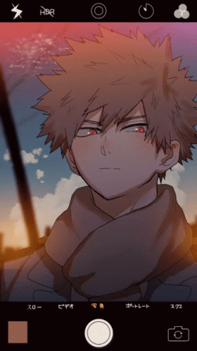 Katsuki Bakugo Home Screen GIF