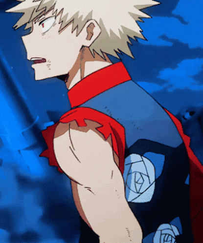Katsuki Bakugou Anime Mood Change GIF