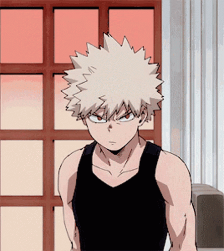 Katsuki Bakugou Boku No Hero Academia Annoyed GIF
