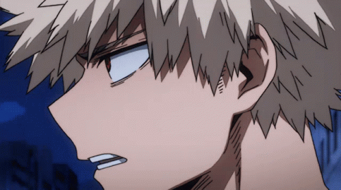 Katsuki Bakugou Boku No Hero Academia Sad GIF