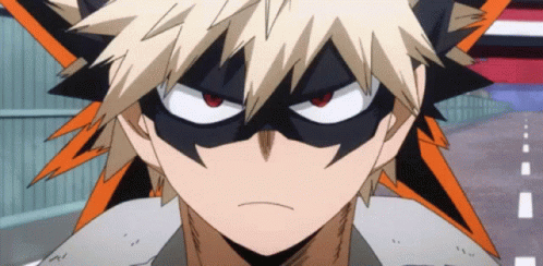 Katsuki Bakugou Boku No Hero Academia Smug GIF