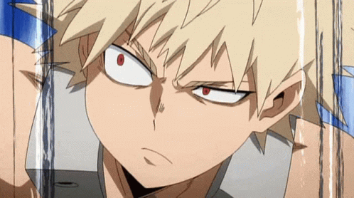 Katsuki Bakugou Powerful Attack GIF