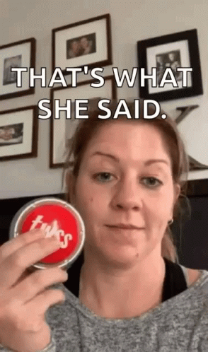 Katy Campbell That's What She Said GIF