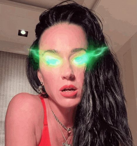 Katy Perry Katy Perry Laser Eyes Gif GIF