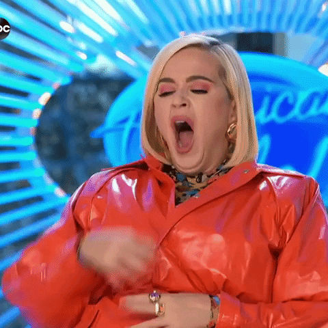 Katy Perry Sleepy Monday GIF