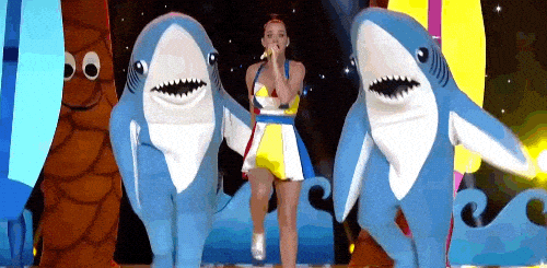 Katy Perry With The Dancing Shark GIF