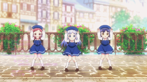Kawaii Anime Gochuumon GIF