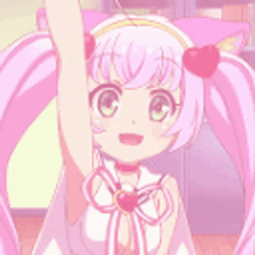 Kawaii Anime Pink Rosia GIF 