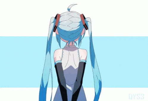 Kawaii Anime Transition Hatsune Miku GIF