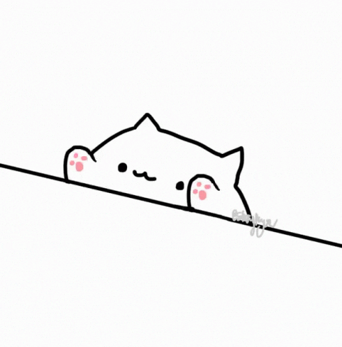 Kawaii Cat Drumming Hands GIF