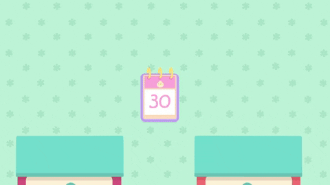 Kawaii Halloween Piu Piu Save The Date GIF