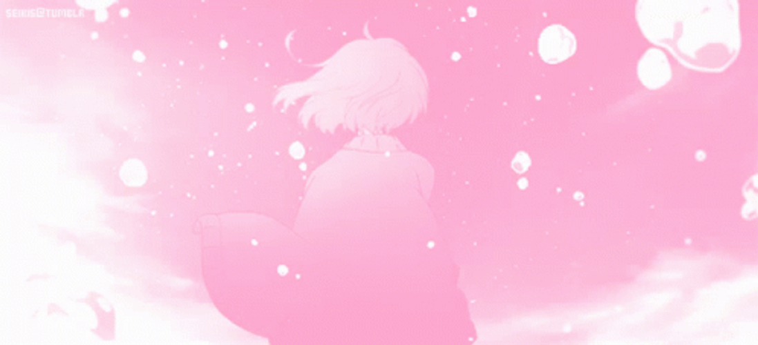 Kawaii Pink Anime GIF 