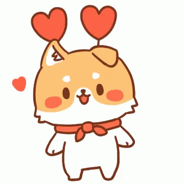 Kawaii Swaying Dog GIF