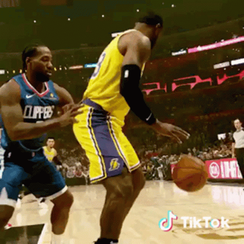 Kawhi And Lebron James Shoot The Ball GIF