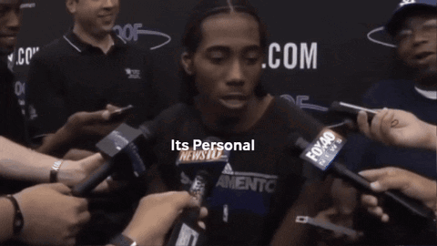 Kawhi Leonard Said It's Personal GIF