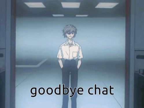 Kaworu Nagisa Goodbye Chat GIF