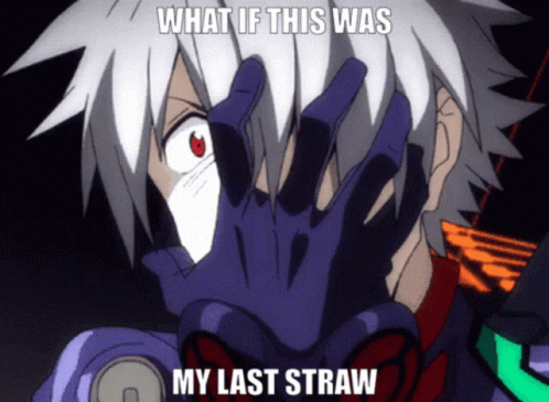 Kaworu Nagisa My Last Straw GIF