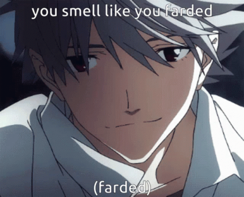 Kaworu Nagisa Smell Like You Farded GIF