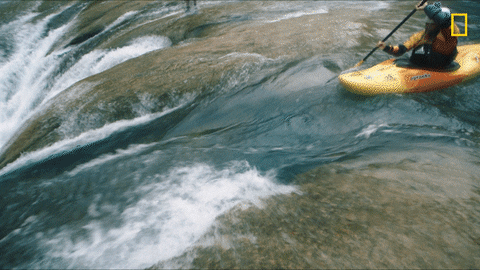 Kayaking Nat Geo River GIF