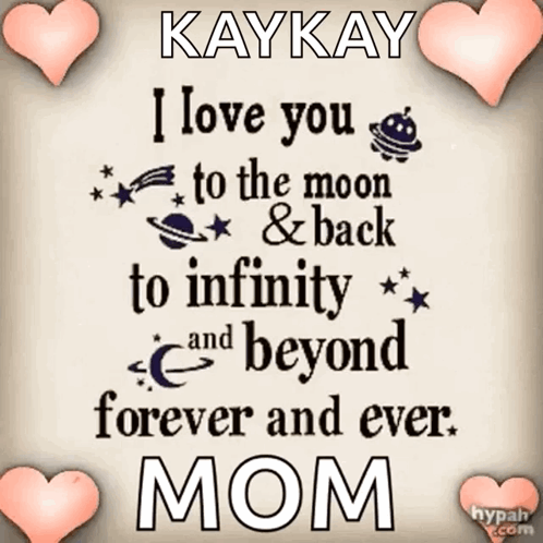 Kaykay I Love You To The Moon