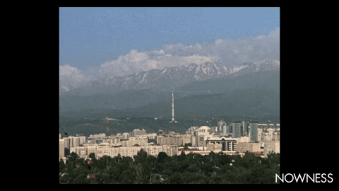 Kazakhstan Tall Almaty Tower GIF