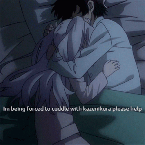 Kazenikura Forced Cuddling GIF