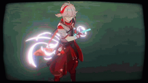 Kaedehara Kazuha Internalizing GIF