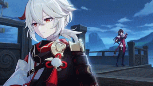 Kazuha Sailing On GIF