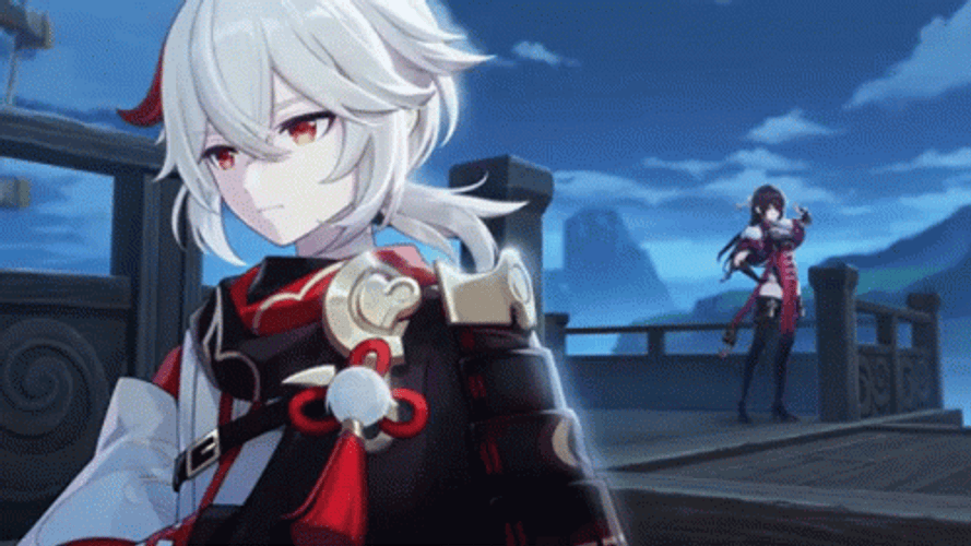 Kazuha Sailing On GIF