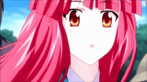 Kazuma Ayane Anime Sniffing Hair GIF