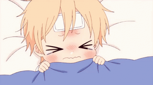 Kazuma Sad Anime Boy Sick GIF