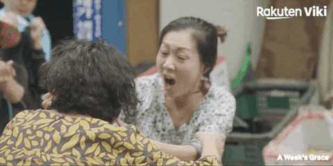 Kdrama Ajumma Fighting On The Street GIF
