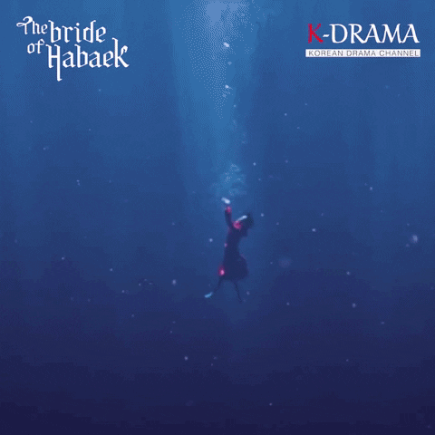 Kdrama Bride Of Habaek Soah Drowning GIF