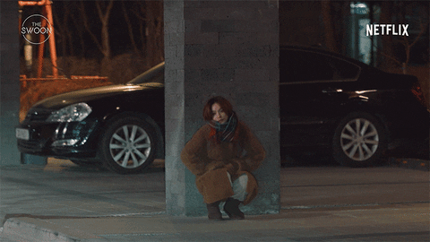 Kdrama Business Proposal Hari Waiting Outside GIF