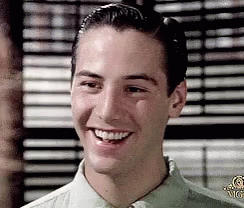 Keanu Reeves At The Devil's Advocate GIF