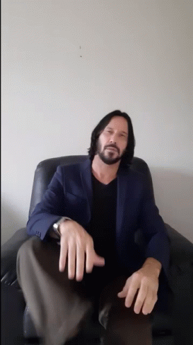 Keanu Reeves With A Knife GIF