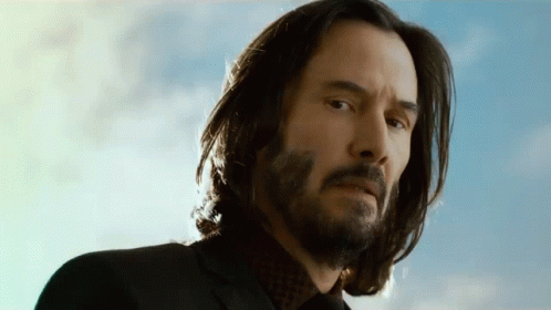 Keanu Reeves Puzzled GIF