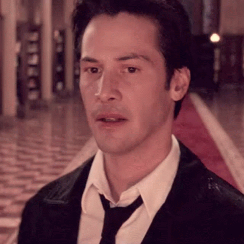 John Constantine Keanu Reeves GIF
