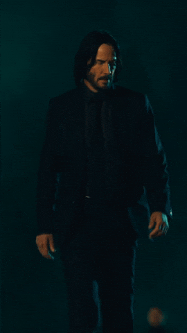 Keanu Reeves Cool Walk GIF