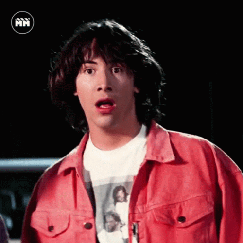 Keanu Reeves Woah GIF