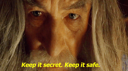Keep It Secret Keep It Safe GIF